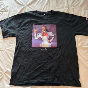 Chloe Black Graphic Short Sleeve Tee